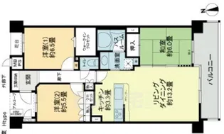 aLATO白壁東【4階】の間取り