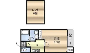 リエス浄心【2階】の間取り