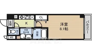 AHマンション泉【8階】の間取り