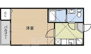 プランタン白金【1階】の間取り