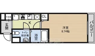 クラシタイヤー丸の内【6階】の間取り