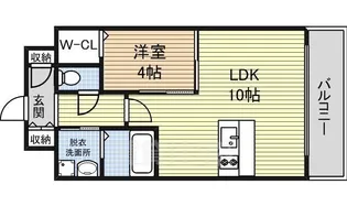 プレサンス丸の内レジデンス【10階】の間取り
