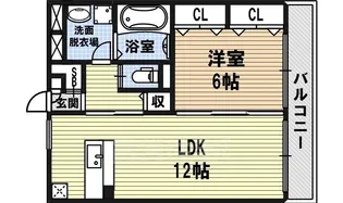 オークビレッジ名城【2階】の間取り