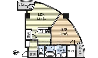 ドゥーエ上前津【5階】の間取り