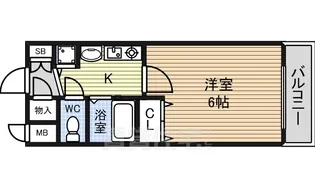 プレサンス名古屋城前【9階】の間取り