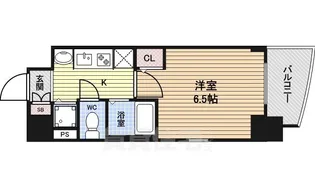 プレサンス金山グリーンパークス【8階】の間取り