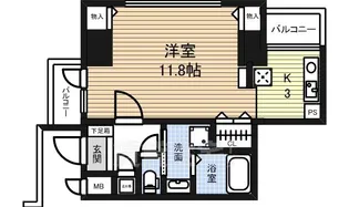プレステージ千種【10階】の間取り
