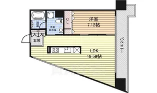 レジディア東桜2【6階】の間取り