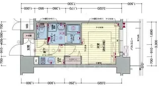 プレサンス錦プレミアム【7階】の間取り
