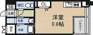 CITY SPIRE 名古屋大須【10階】の間取り