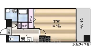 M・Mレジデンス(旧:MiCLA MAKANA)【8階】の間取り