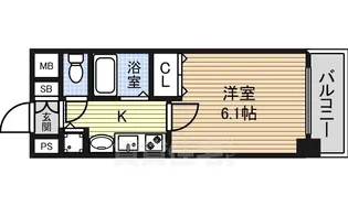 プレサンス泉セレグレード【8階】の間取り