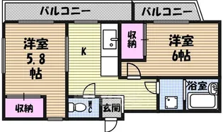 VIP Y【1階】の間取り