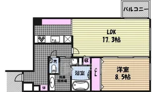 VIVACE(ヴィヴァーチェ)【5階】の間取り