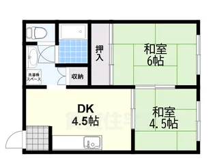 コーポ東雲【3階】の間取り