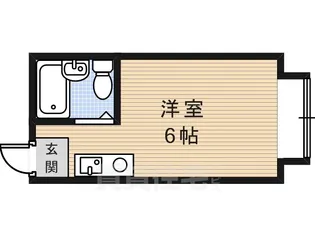 マナベハイツ【2階】の間取り