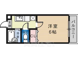 パークサイドハイツ【1階】の間取り