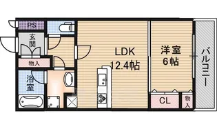 大阪府堺市中区深井畑山町【アパート】の間取り