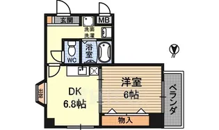 今川マンション【2階】の間取り