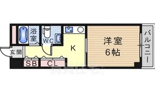 福本ビル【4階】の間取り