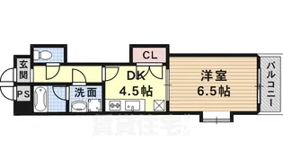 アンティオキア【5階】の間取り