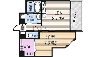 YOSHINO SQUARE 【4階】の間取り