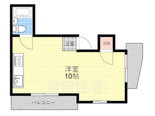 クレール曽根【4階】の間取り