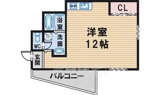 クレセント南町【3階】の間取り