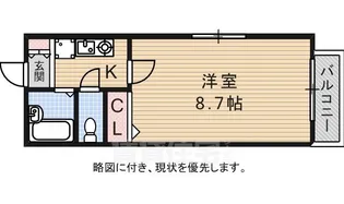 YOSHIDAハイツ【1階】の間取り