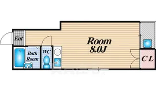 山村ハイツ2号館【2階】の間取り