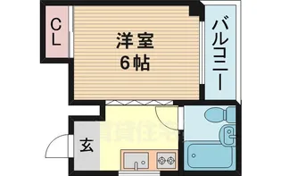 クリスタル高倉【3階】の間取り