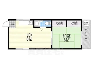さつきマンション【3階】の間取り