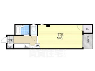 サンビームハイツ【3階】の間取り