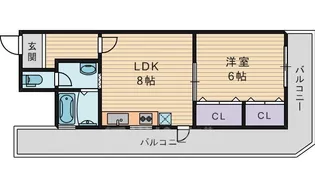 第1加島マンション【2階】の間取り