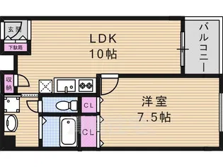 メゾン・ド・ノブレ【2階】の間取り