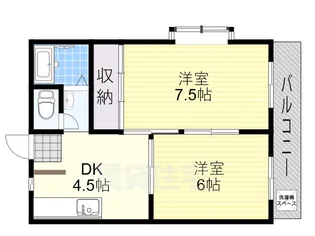 西取石マンション【101号室】の間取り
