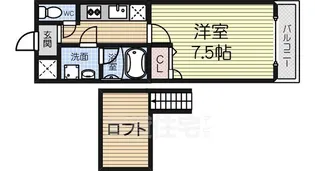 大阪府堺市西区鳳中町4丁【アパート】の間取り