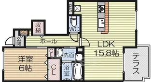 大阪府和泉市池田下町【アパート】の間取り