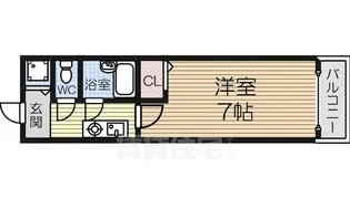 ディアフォーレスト【303号室】の間取り