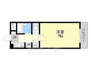 3C NEST OTORI【303号室】の間取り