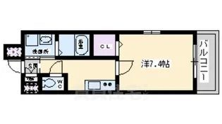 大阪府堺市中区深井沢町【マンション】の間取り