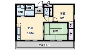 チャーフル【303号室】の間取り