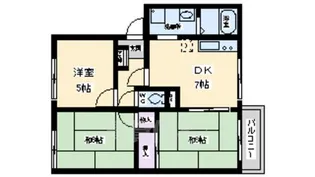 パロアルト【A202号室】の間取り