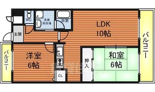 コートグレース【3階】の間取り
