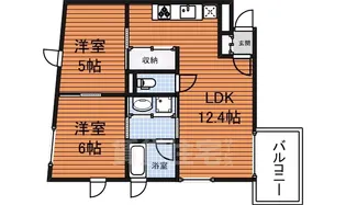 OTTO【2階】の間取り
