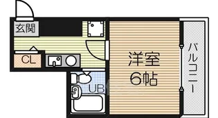 カプア鳳東【3階】の間取り