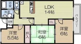 ノアーズアーク【1階】の間取り