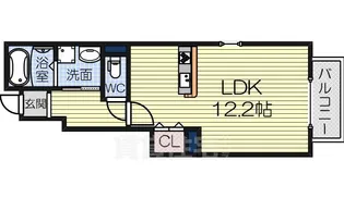 大阪府和泉市池上町2丁目【アパート】の間取り