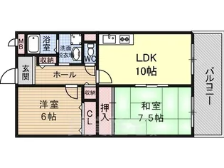 メゾンアール【2階】の間取り