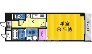 大阪府堺市堺区北庄町1丁【マンション】の間取り